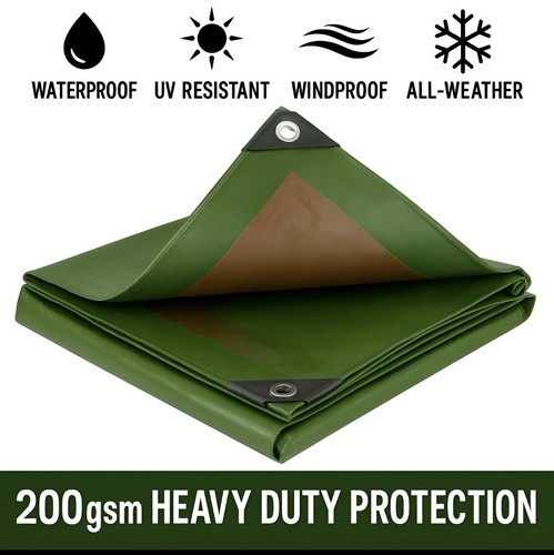 Heavy duty tarpaulin - heavy,