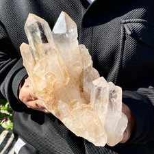 3LB A+++ Large Himalayan top quartz clusters/mineral samples -