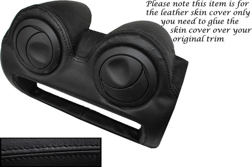 Black stitch radio surround - black,
