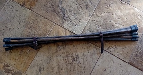 Vintage bamboo chimney sweep - bamboo,