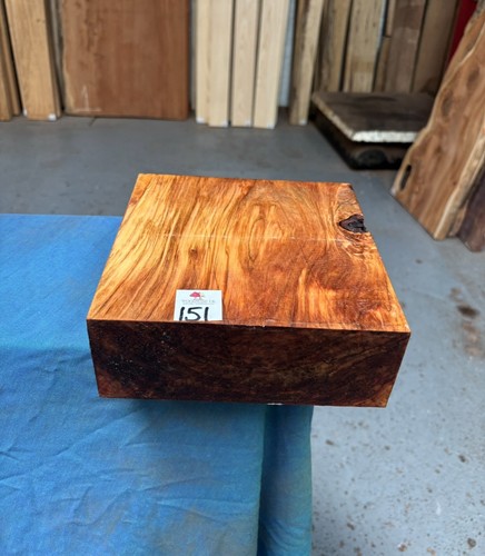 Olivewood 8x8x3 exotic - 8x8x3”, /exotic