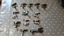 A collection of sash window catches, for refurbishment or spares.