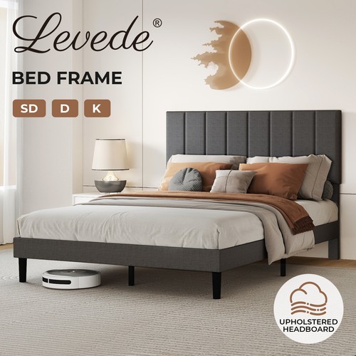 Levede bed frame small - levede, double