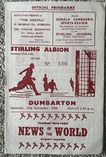 Stirling albion dumbarton - stirling,