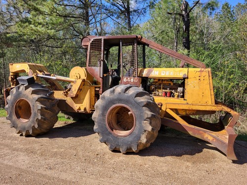John deere 648d - john, turbo