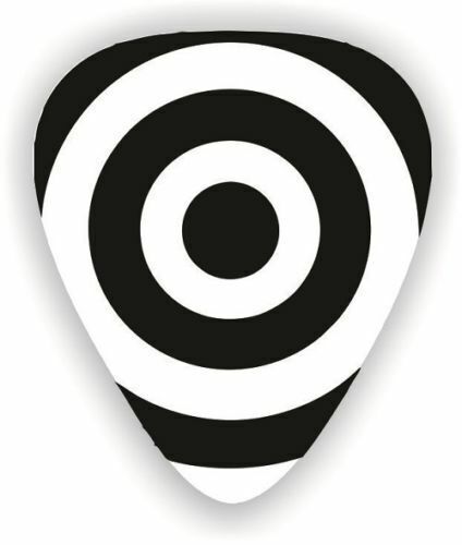 Bulls eye guitar plectrums - eye,