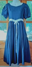 vintage Maxi Navy bridesmaid