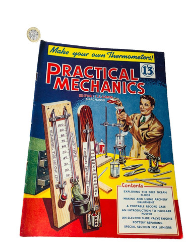 Magazine practical mechanics - magazine,
