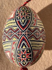 Ukrainian Pysanka Egg Easter