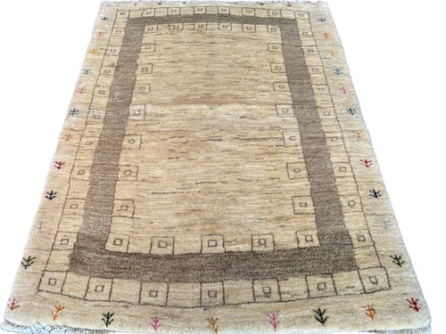 Fine gabbeh rug hand made - rug,