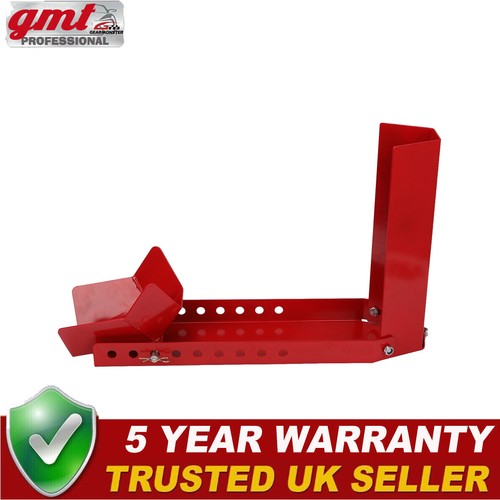 Motorcycle front wheel chock - front,