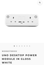 Workstories Sourcetec Uno Desktop Power Module Socket USB Type C with Mains Plug