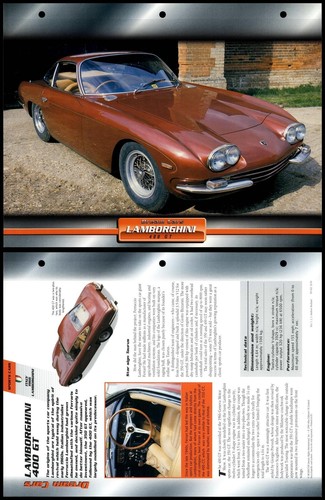 Lamborghini 400 1966 - lamborghini,