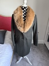 Joules Langley Tweed Wool Coat