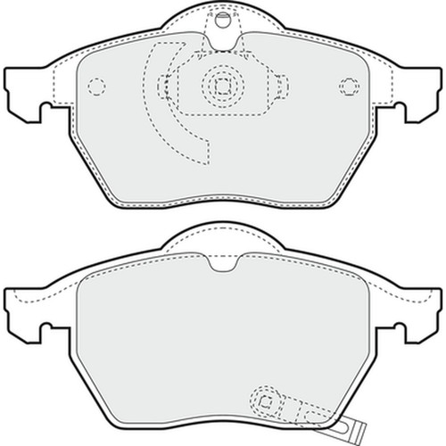 Brake pads set - brake,