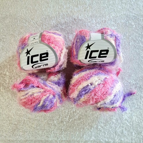 Polar soft ice knitting - x,