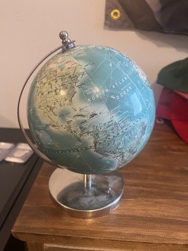 Tabletop world globe rotating - tabletop,