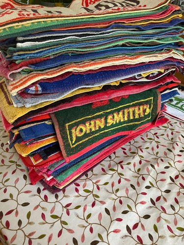 Vintage 1990 beer towels bar - 1990's,