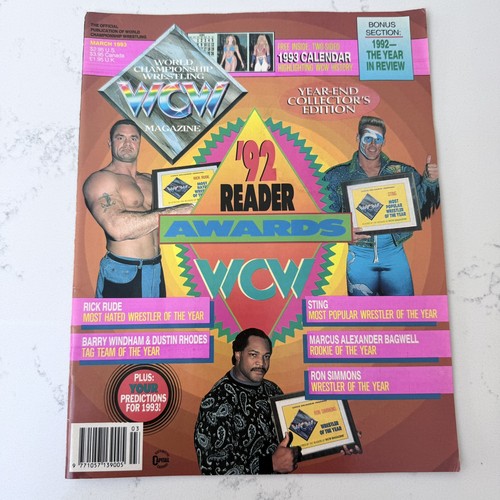 Wcw magazine calendar - wcw,