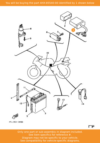 Yamaha unit assy - c.d.i.,