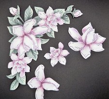 Carnation Crafts  Gardenia Corner Die Cuts x4 Sets Natures Grace Collection