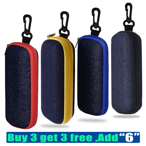 Large hard zipper glasses - large, case