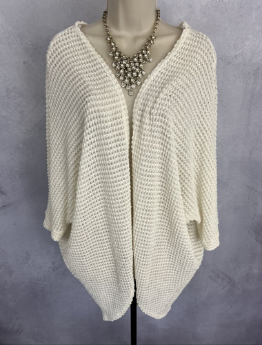 Cream cardigan ladies size - cardigan,