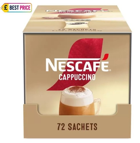 Nescafe cappuccino sachets 72 - nescafe,