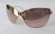 Michael Kors MK1097 Juneau Sunglasses Rose Gold Oversized Brown Lens + Case