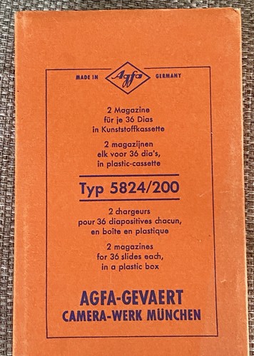 Vintage agfa gevaert slide - vintage,
