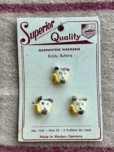 Superior scotty dog buttons - superior,