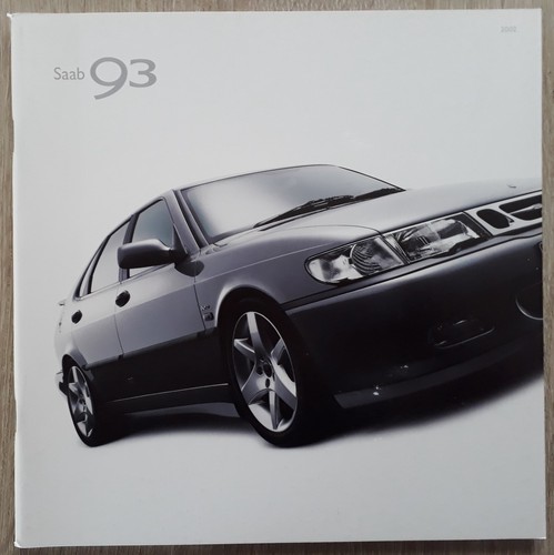 Saab range brochure - 2002,