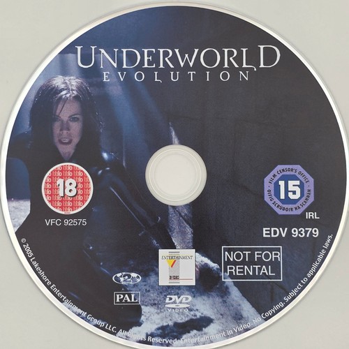 Underworld evolution dvd 2006 - underworld,