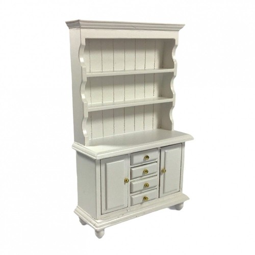 Dolls house white dresser - dolls,