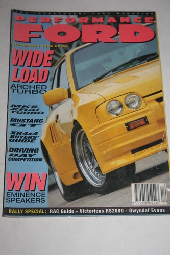Performance ford car magazine - performance,