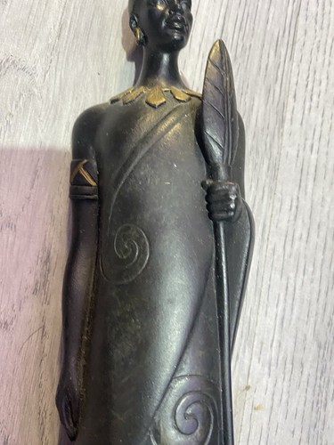 Maasai figurine with - maasai,