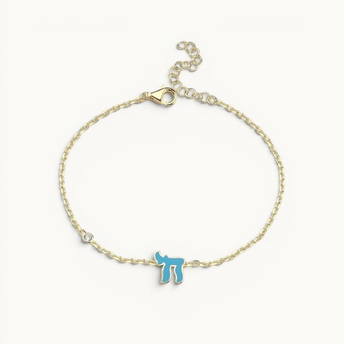 Chai hebrew bracelet - chai,