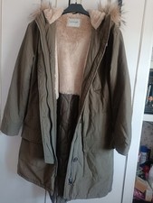 New Khaki Women's Parka Coat