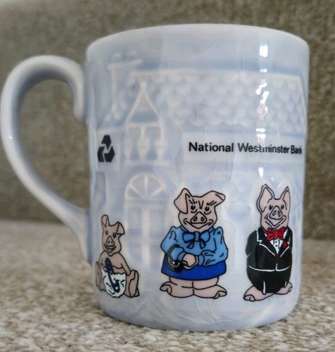 Natwest pigs ceramic mug - natwest,