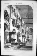 Old Antique Print Waltham