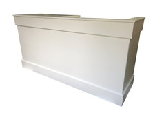 Salon reception desk, shop