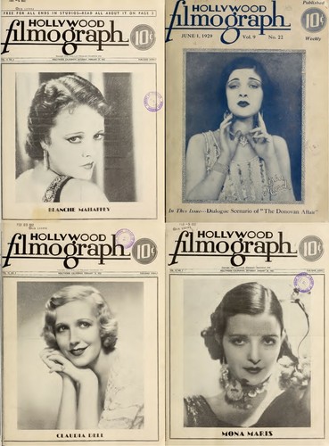 Hollywood filmograph weekly - hollywood,