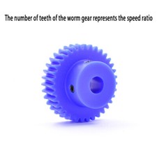 Plastic Nylon Worm 1 Modulus