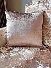 Velour Velvet Large Cushions Plain velvet cushion covers or cushion 17x17"