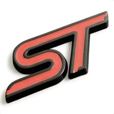 Ford ST Grille Badge Red &