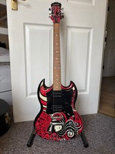 Epiphone Emily the Strange G-310 SG Limited Edition (2003–2010) Ebony w/ Graphic