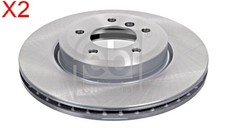 Front Brake Disc x2 Pcs FEBI