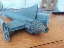 FIREBALL XL5 MODEL 2 FEET LONG 3D PRINTED