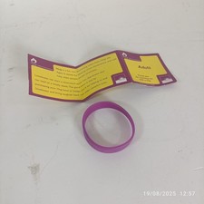 HUG charity Wrist Band Silicone collectible purple 