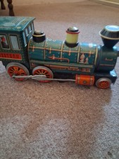 VINTAGE WESTERN TIN TRAIN